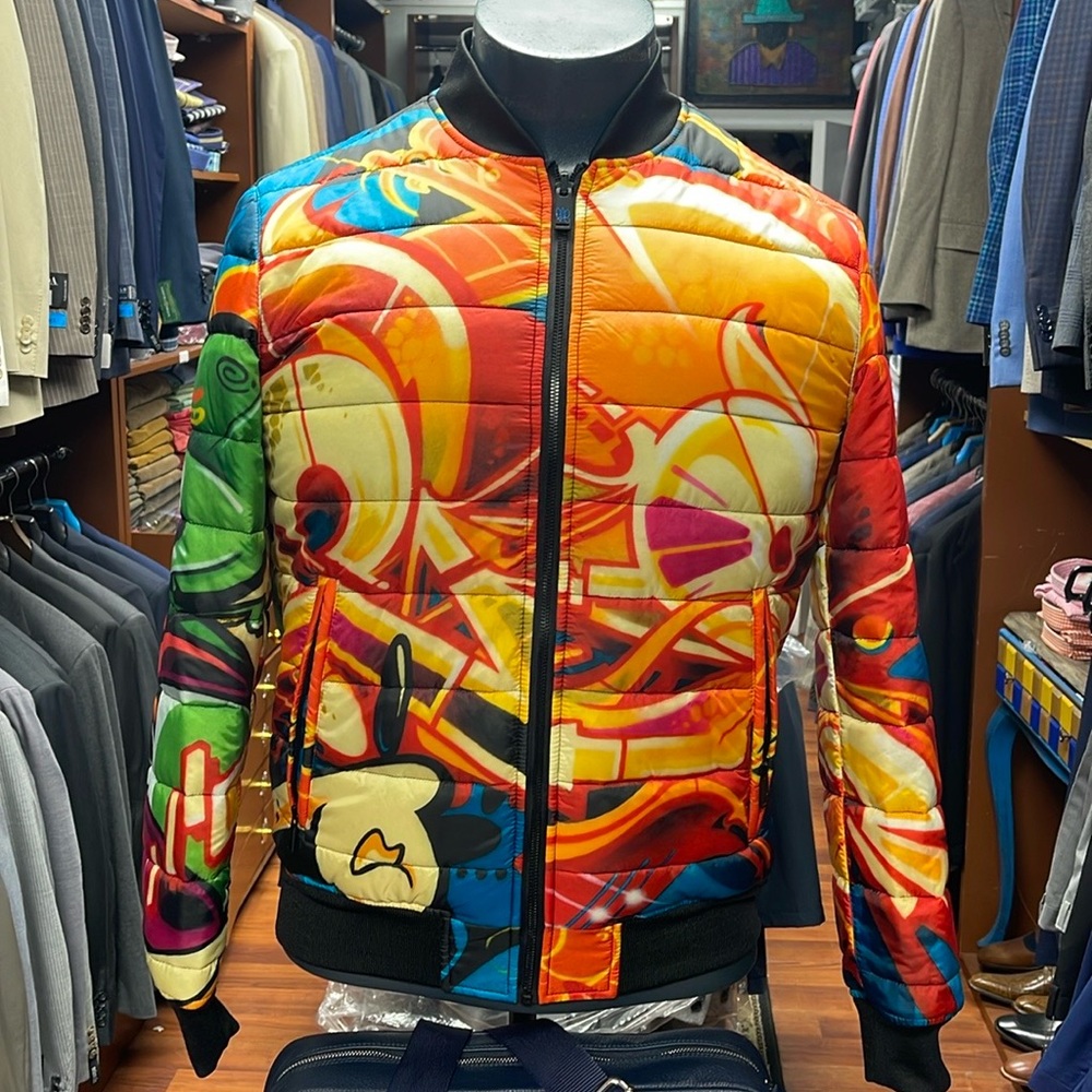 Warm pilots reversible jacket